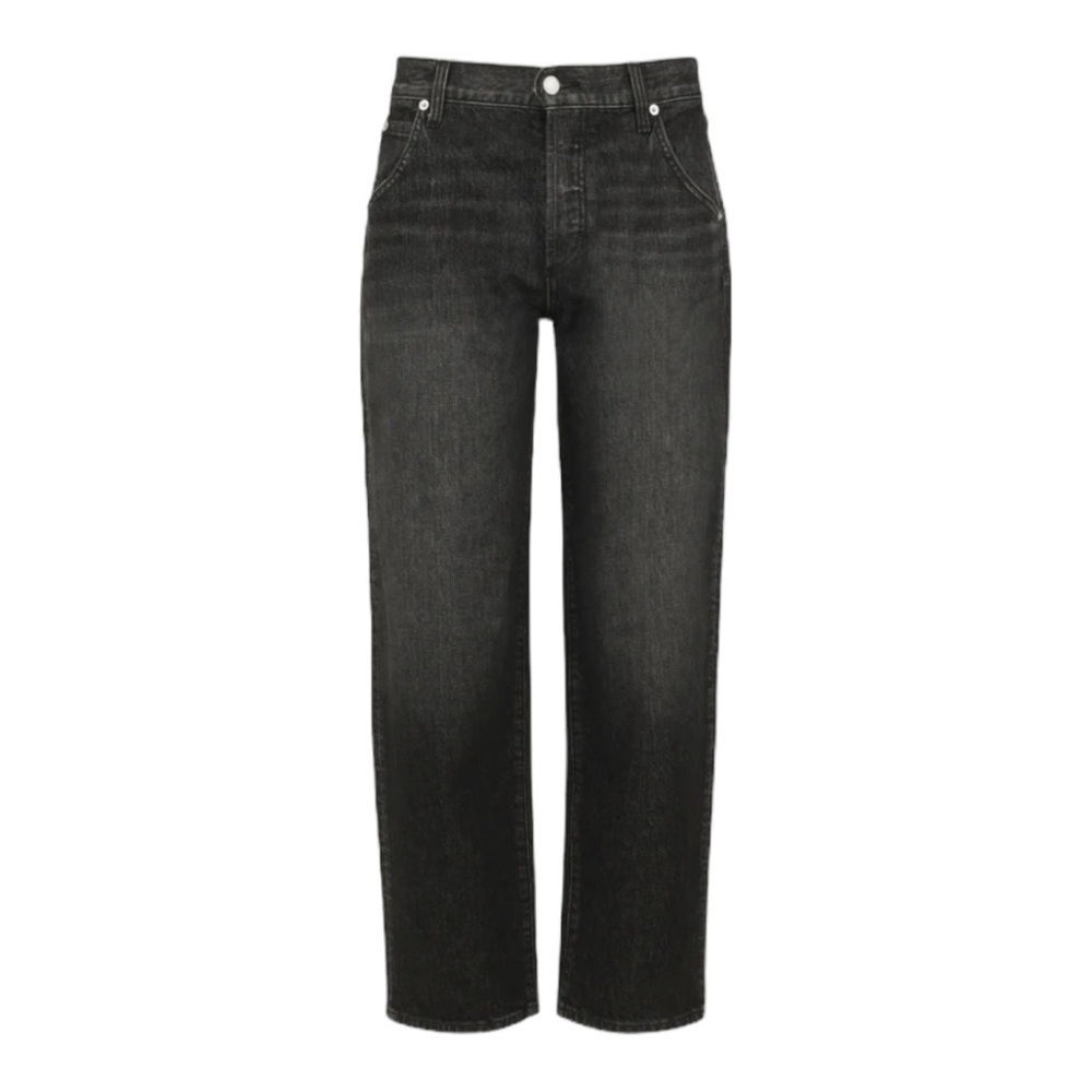 Daily Blue Mantra Jean Dark Wash Barrel Button Fly Sustainable Denim Onxy